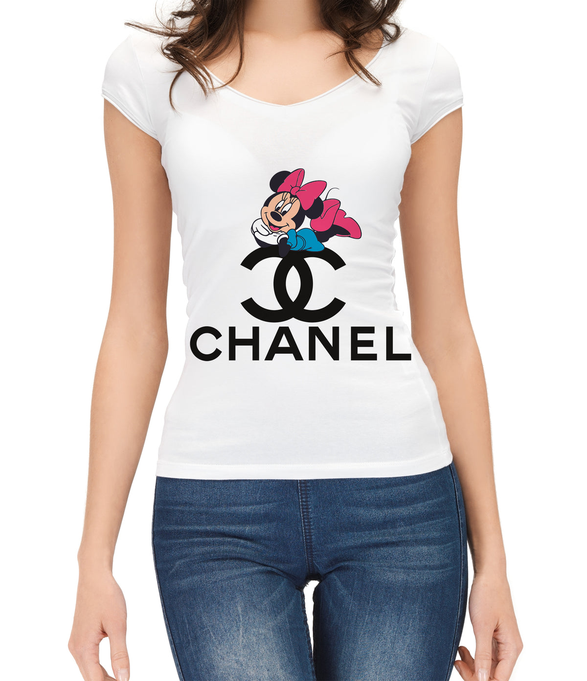 Chanel mit Minnie Mouse