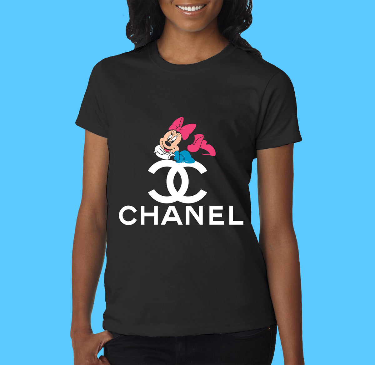 Chanel mit Minnie Mouse